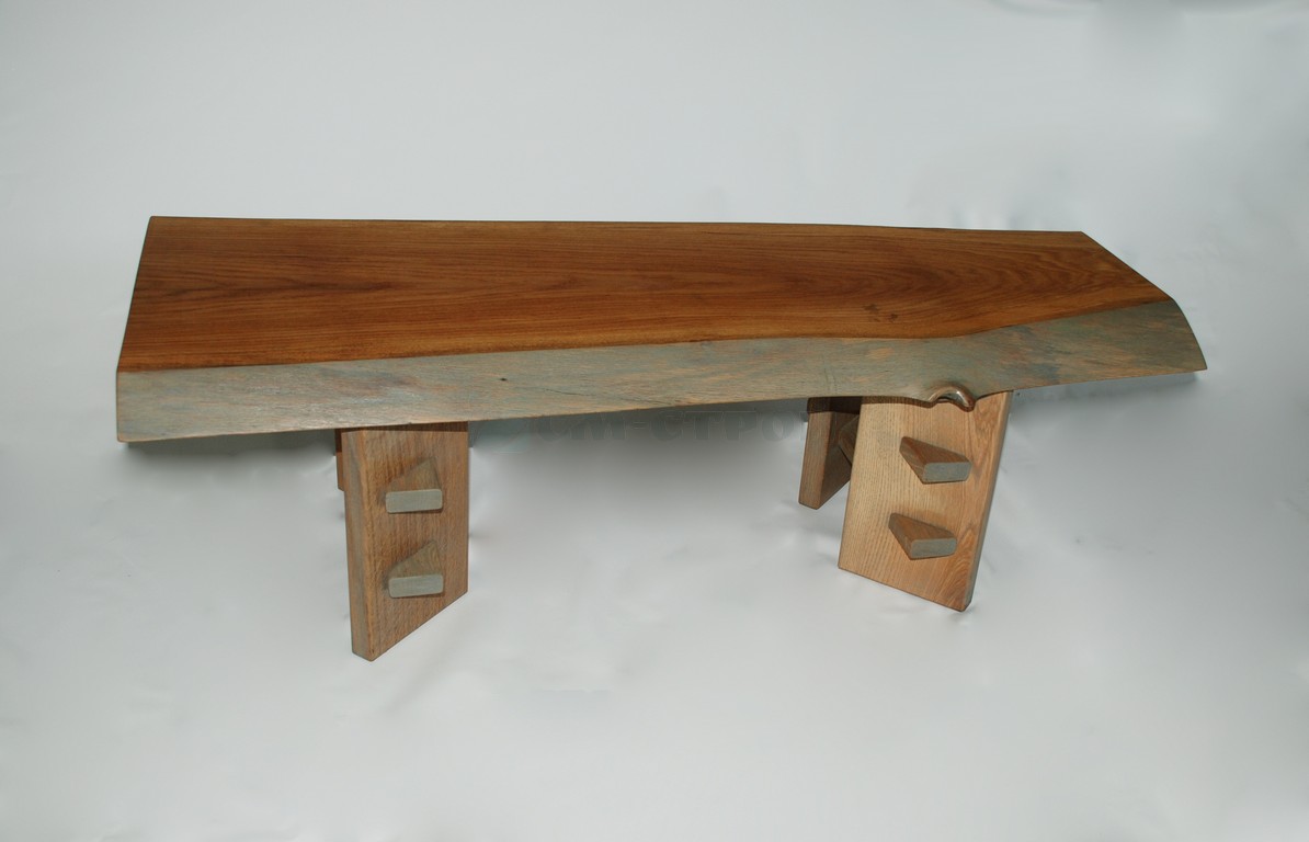 Чайный столик в японском стиле из массива дуба