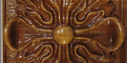 Резная розетка 5-005