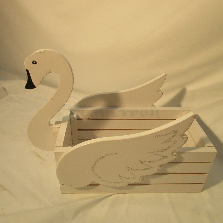 Цветочница Белый лебедь