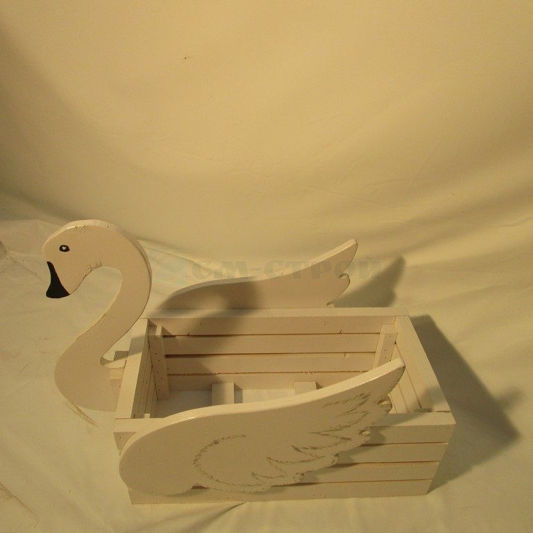 Цветочница Белый лебедь