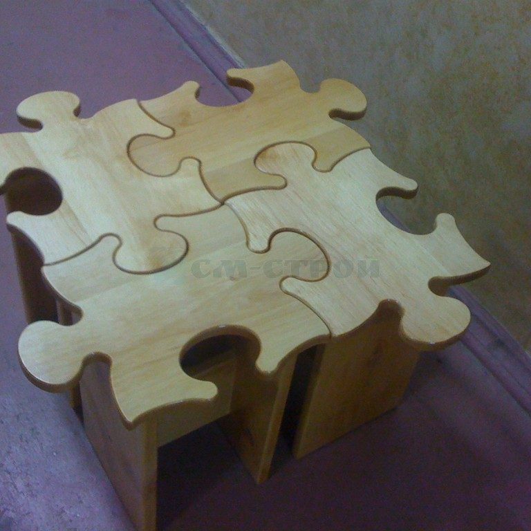 Табурет пазл