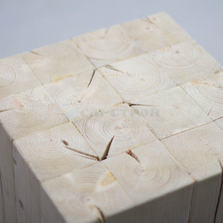 Дизайнерский табурет из массива